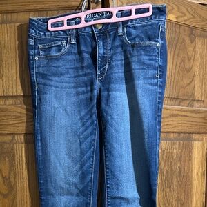 AE Skinny Dark Wash Jeans, 6 Long